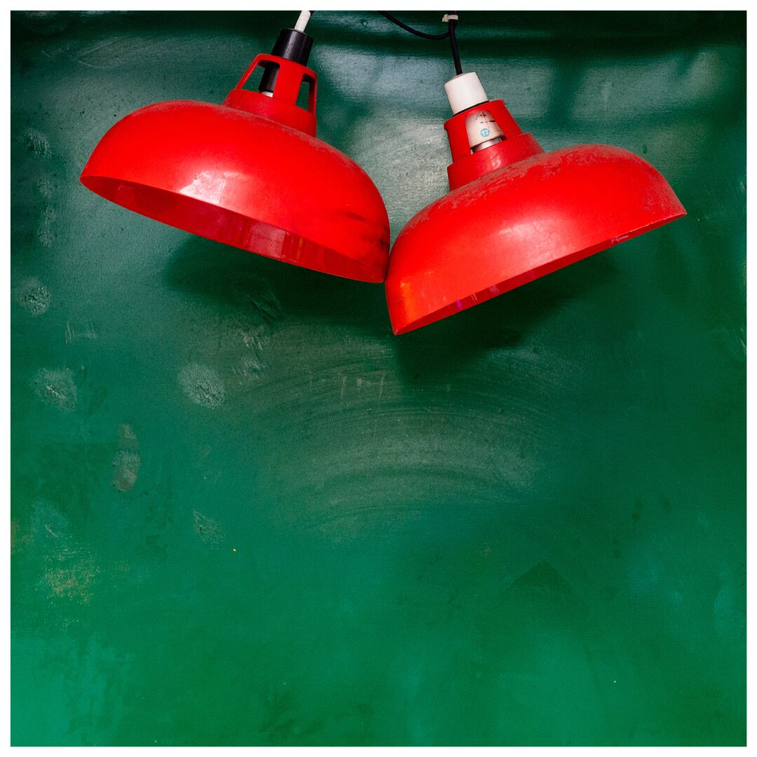 Market Lights Christmas Card Pack of SIX