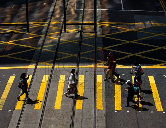 Crosswalk print artwork