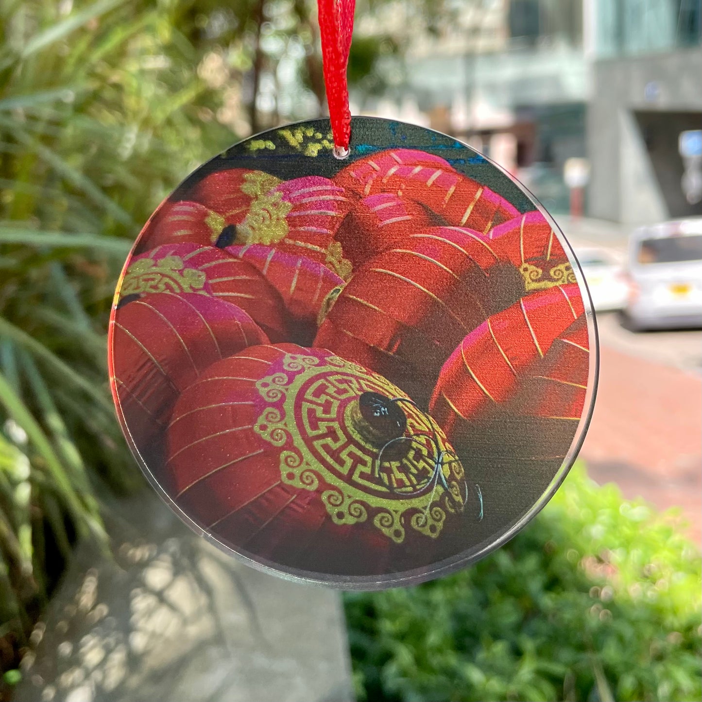 Red Lanterns Hanging Decoration