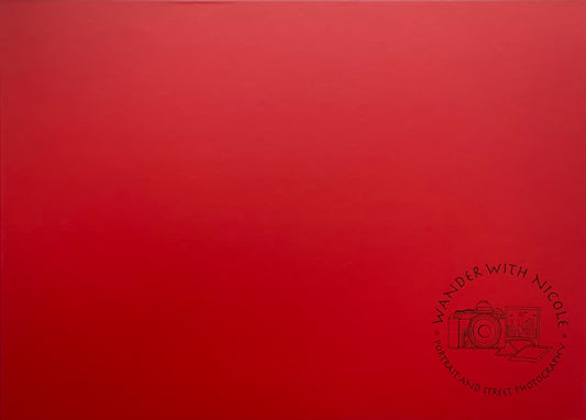 Red on Red on Red 3D Frame