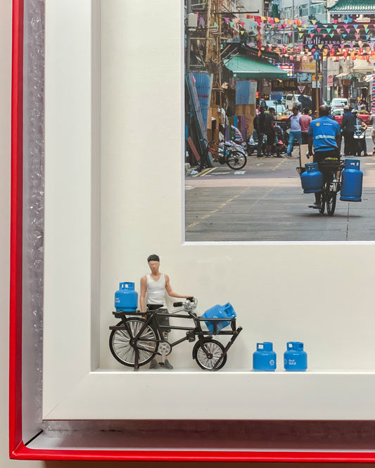 Gas Bottle Man 3D Frame