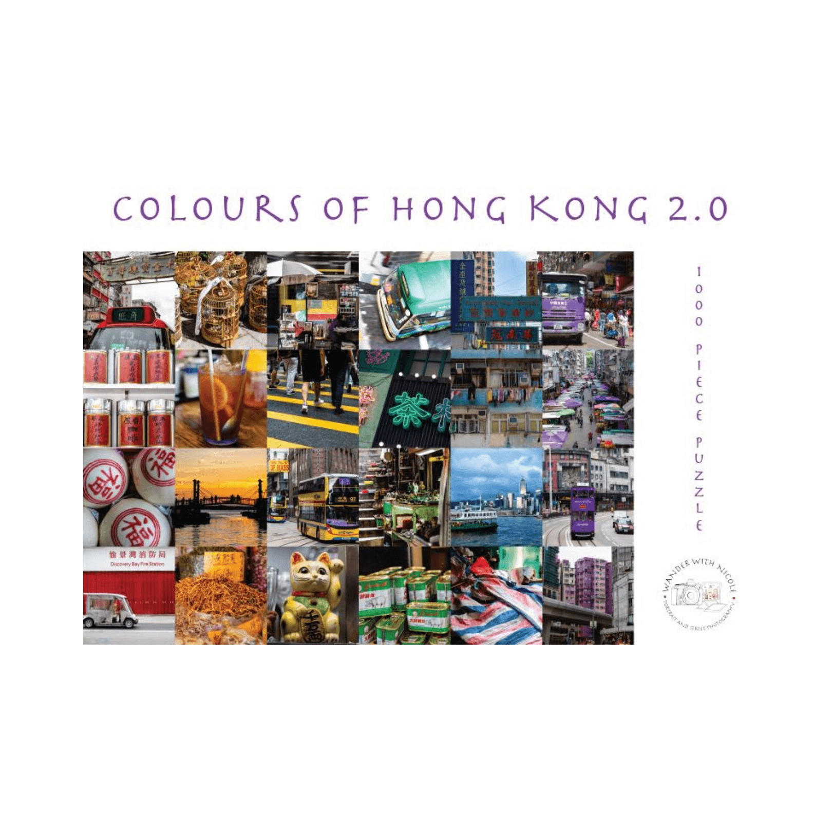 Hong Kong Puzzle Colours of Hong Kong