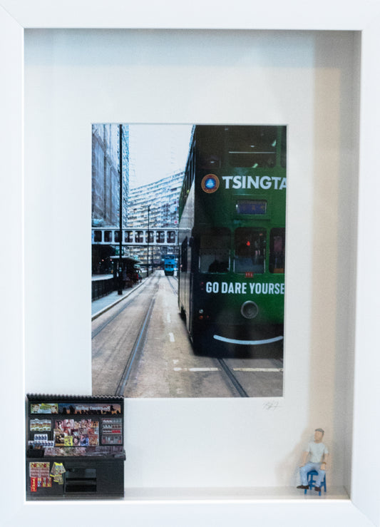 Tram News Stand, 3D Frame