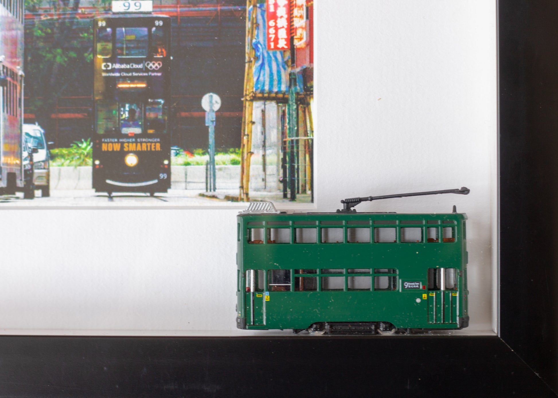miniature Hong Kong tramways tram toy